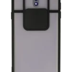 Uray store Samsung Galaxy J7 Pro / J730 Kılıf Palm Buzlu Kamera Sürgülü Silikon - Siyah