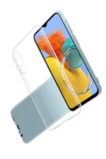 Uray store Samsung Galaxy M14 5G Kılıf Lüx Şeffaf Silikon - Görsel 2