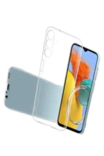 Uray store Samsung Galaxy M14 5G Kılıf Lüx Şeffaf Silikon - Görsel 3
