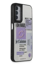 Uray store Samsung Galaxy M14 5G Kılıf Mirror Desenli Kapak - Mirror - 4 - Görsel 2