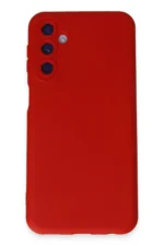 Uray store Samsung Galaxy M14 5G Kılıf Nano içi Kadife Silikon - Kırmızı