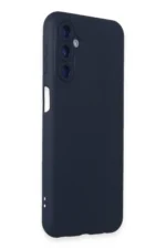 Uray store Samsung Galaxy M14 5G Kılıf Nano içi Kadife Silikon - Lacivert - Görsel 2