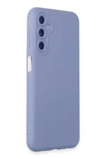 Uray store Samsung Galaxy M14 5G Kılıf Nano içi Kadife Silikon - Lila - Görsel 2