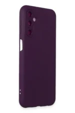 Uray store Samsung Galaxy M14 5G Kılıf Nano içi Kadife Silikon - Mor - Görsel 2