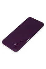 Uray store Samsung Galaxy M14 5G Kılıf Nano içi Kadife Silikon - Mor - Görsel 3