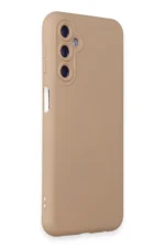 Uray store Samsung Galaxy M14 5G Kılıf Nano içi Kadife Silikon - Pudra - Görsel 2