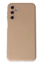 Uray store Samsung Galaxy M14 5G Kılıf Nano içi Kadife Silikon - Pudra