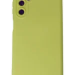Uray store Samsung Galaxy M14 5G Kılıf Nano içi Kadife Silikon - Sarı