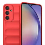 Uray store Samsung Galaxy M14 5G Kılıf Optimum Silikon - Kırmızı