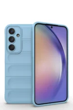 Uray store Samsung Galaxy M14 5G Kılıf Optimum Silikon - Sky Blue