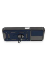 Uray store Samsung Galaxy M14 5G Kılıf Pars Lens Yüzüklü Silikon - Lacivert - Görsel 3
