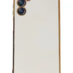 Uray store Samsung Galaxy M14 5G Kılıf Volet Silikon - Beyaz