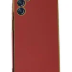Uray store Samsung Galaxy M14 5G Kılıf Volet Silikon - Kırmızı