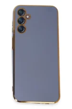 Uray store Samsung Galaxy M14 5G Kılıf Volet Silikon - Mavi