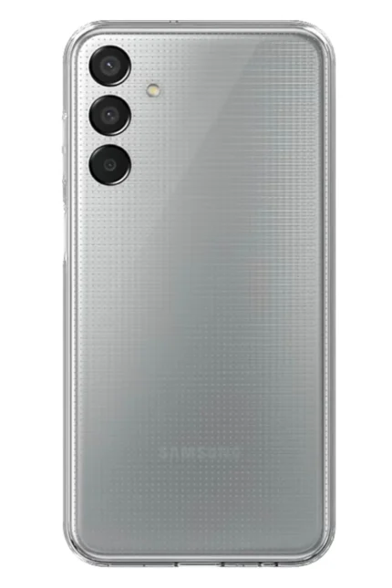 Uray store Samsung Galaxy M15 Kılıf Lüx Şeffaf Silikon