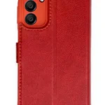 Uray store Samsung Galaxy M15 Kılıf Trend S Plus Kapaklı Kılıf - Kırmızı