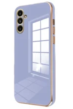 Uray store Samsung Galaxy M15 Kılıf Volet Silikon - Mavi