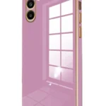 Uray store Samsung Galaxy M15 Kılıf Volet Silikon - Mor