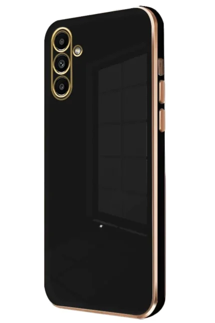 Uray store Samsung Galaxy M15 Kılıf Volet Silikon - Siyah