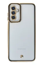 Uray store Samsung Galaxy M23 Kılıf Liva Lens Silikon - Siyah - Görsel 2