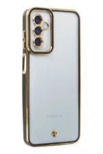 Uray store Samsung Galaxy M23 Kılıf Liva Lens Silikon - Siyah