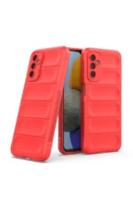 Uray store Samsung Galaxy M23 Kılıf Optimum Silikon - Kırmızı - Görsel 2