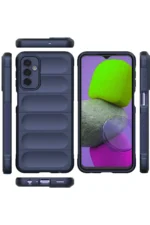 Uray store Samsung Galaxy M23 Kılıf Optimum Silikon - Lacivert - Görsel 3