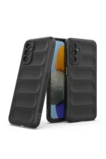 Uray store Samsung Galaxy M23 Kılıf Optimum Silikon - Siyah - Görsel 2