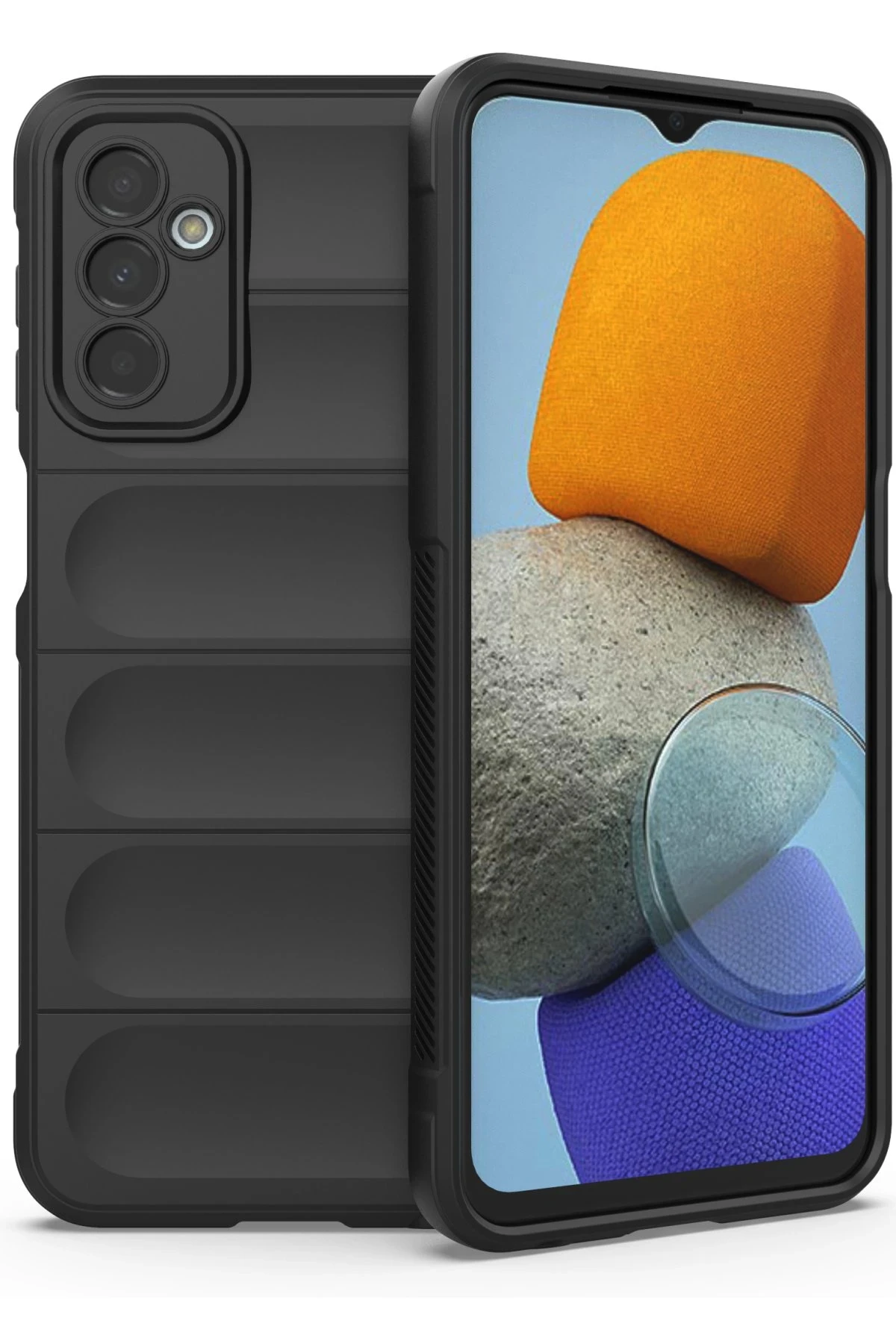 newface-samsung-galaxy-m23-kilif-optimum-silikon-siyah-default Uray store Samsung Galaxy M23 Kılıf Optimum Silikon - Siyah - Görsel 1