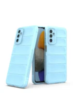 Uray store Samsung Galaxy M23 Kılıf Optimum Silikon - Sky Blue - Görsel 2