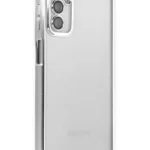 Uray store Samsung Galaxy M23 Kılıf Razer Lensli Silikon - Gümüş