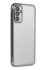 Uray store Samsung Galaxy M23 Kılıf Razer Lensli Silikon - Siyah