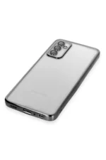 Uray store Samsung Galaxy M23 Kılıf Razer Lensli Silikon - Siyah - Görsel 4