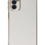Uray store Samsung Galaxy M23 Kılıf Volet Silikon - Beyaz