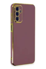 Uray store Samsung Galaxy M23 Kılıf Volet Silikon - Kırmızı - Görsel 2