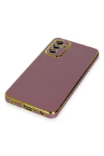 Uray store Samsung Galaxy M23 Kılıf Volet Silikon - Kırmızı - Görsel 5