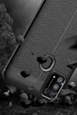 Uray store Samsung Galaxy M31 Kılıf Auto Focus Kapak - Kırmızı - Görsel 4