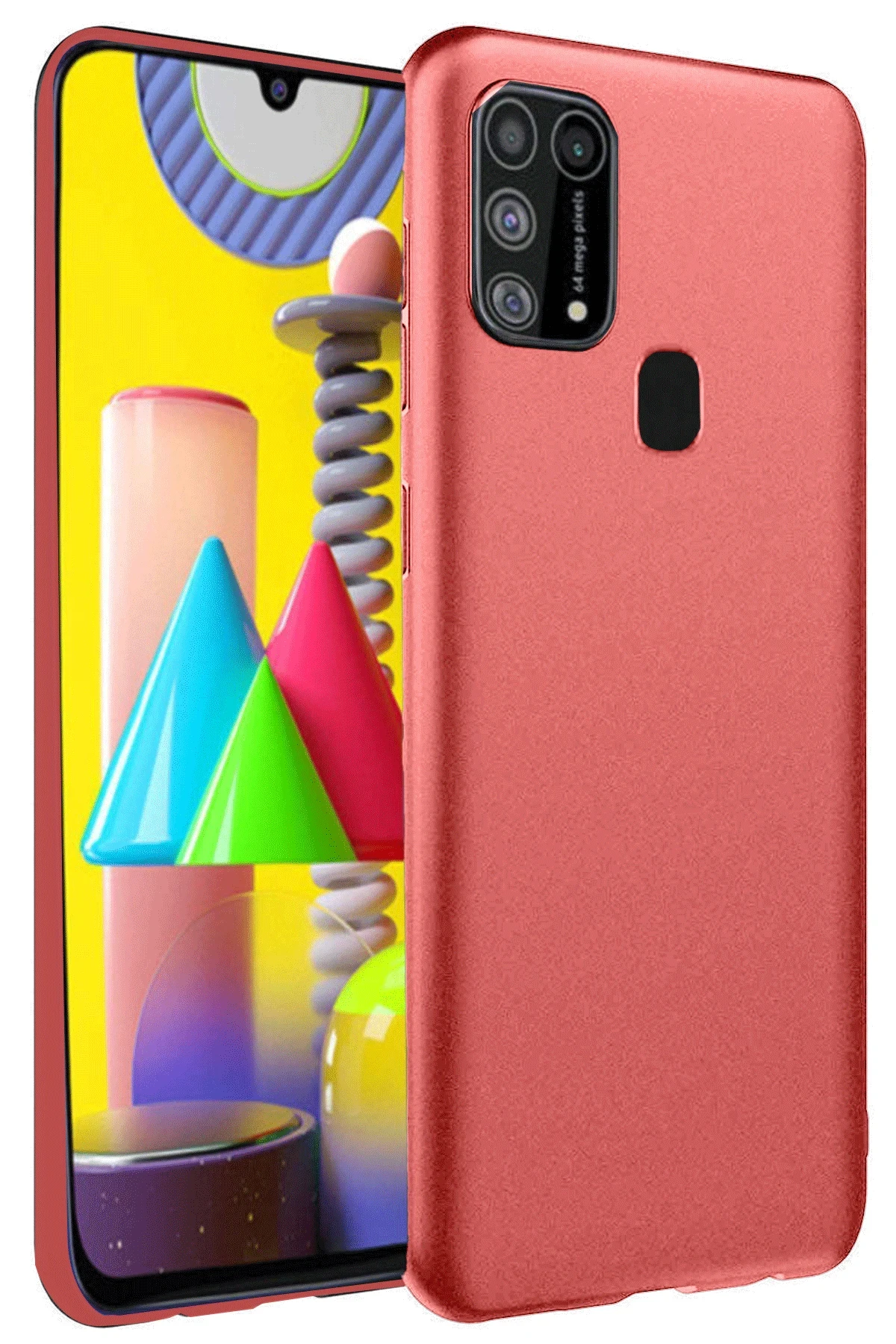 newface-samsung-galaxy-m31-kilif-nano-ici-kadife-silikon-kiremit-default Uray store Samsung Galaxy M31 Kılıf Nano içi Kadife Silikon - Kiremit - Görsel 1