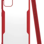 Uray store Samsung Galaxy M31 Kılıf Platin Silikon - Kırmızı