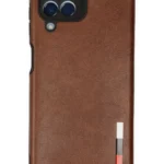 Uray store Samsung Galaxy M33 Kılıf Loop Deri Silikon - Kahverengi