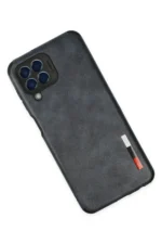 Uray store Samsung Galaxy M33 Kılıf Loop Deri Silikon - Lacivert - Görsel 2