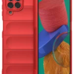 Uray store Samsung Galaxy M33 Kılıf Optimum Silikon - Kırmızı