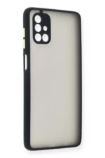 Uray store Samsung Galaxy M51 Kılıf Montreal Silikon Kapak - Lacivert