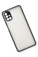 Uray store Samsung Galaxy M51 Kılıf Montreal Silikon Kapak - Lacivert - Görsel 3
