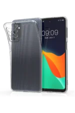 Uray store Samsung Galaxy M52 5G Kılıf Lüx Şeffaf Silikon