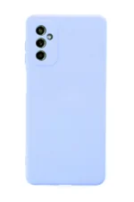 Uray store Samsung Galaxy M52 5G Kılıf Nano içi Kadife Silikon - Lila