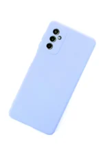 Uray store Samsung Galaxy M52 5G Kılıf Nano içi Kadife Silikon - Lila - Görsel 3