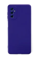 Uray store Samsung Galaxy M52 5G Kılıf Nano içi Kadife Silikon - Mor