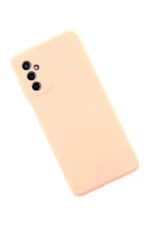 Uray store Samsung Galaxy M52 5G Kılıf Nano içi Kadife Silikon - Pudra - Görsel 2