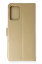 Uray store Samsung Galaxy Note 20 Kılıf Trend S Plus Kapaklı Kılıf - Gold